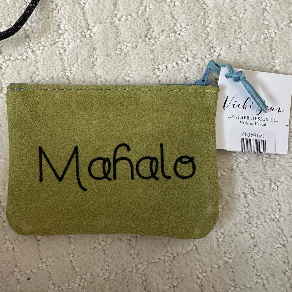 NEW Suede Coin Purse - Purchased on Maui